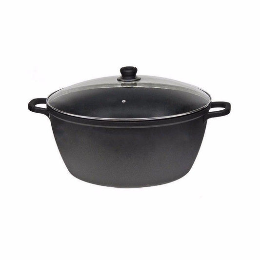Nea Diecast Casserole Pot 44 cm Nera