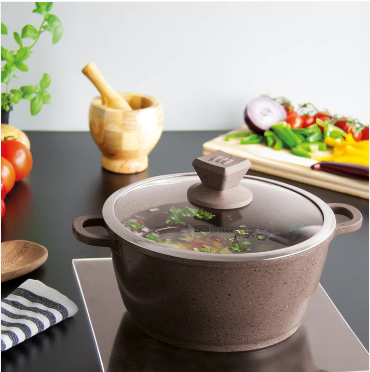 Nea Marbell Diecast Stockpot Set 5pc Marfill