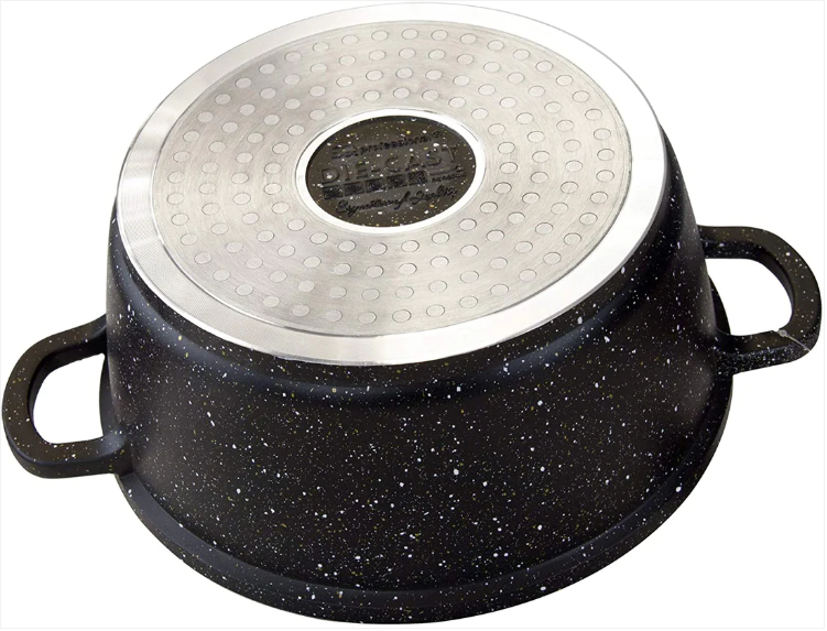 Nea Marbell Diecast Stockpot Set 5pc Nera