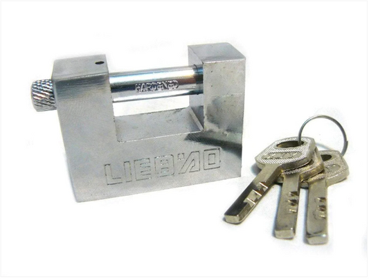 New Heavy Duty Security Padlock With Keys 80mm Diy Home