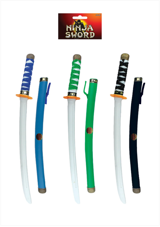 Ninja Sword Samurai Plastic Toy Kids Fancy Dress Role Play 55cm