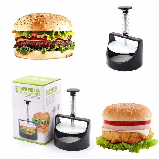 Non Stick Hamburger Press Burger Meat Beef Grill Patty Maker Mould BBQ Machine