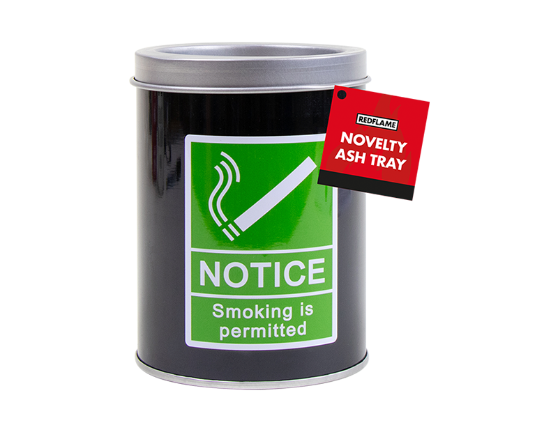 Novelty Metal Ashtray