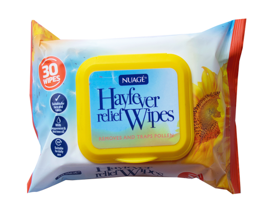 Nuage Hayfever Relief Wipes - 30 Pack
