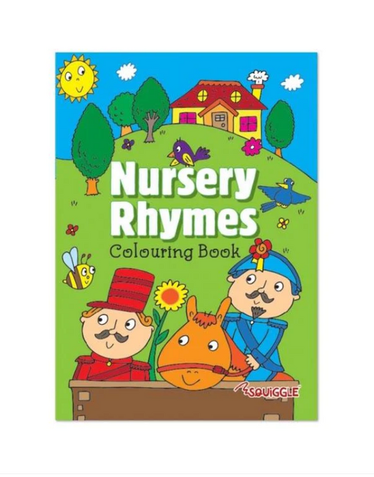 Nursery Rhymes Colouring Book Fun Nursery Home Activity Book