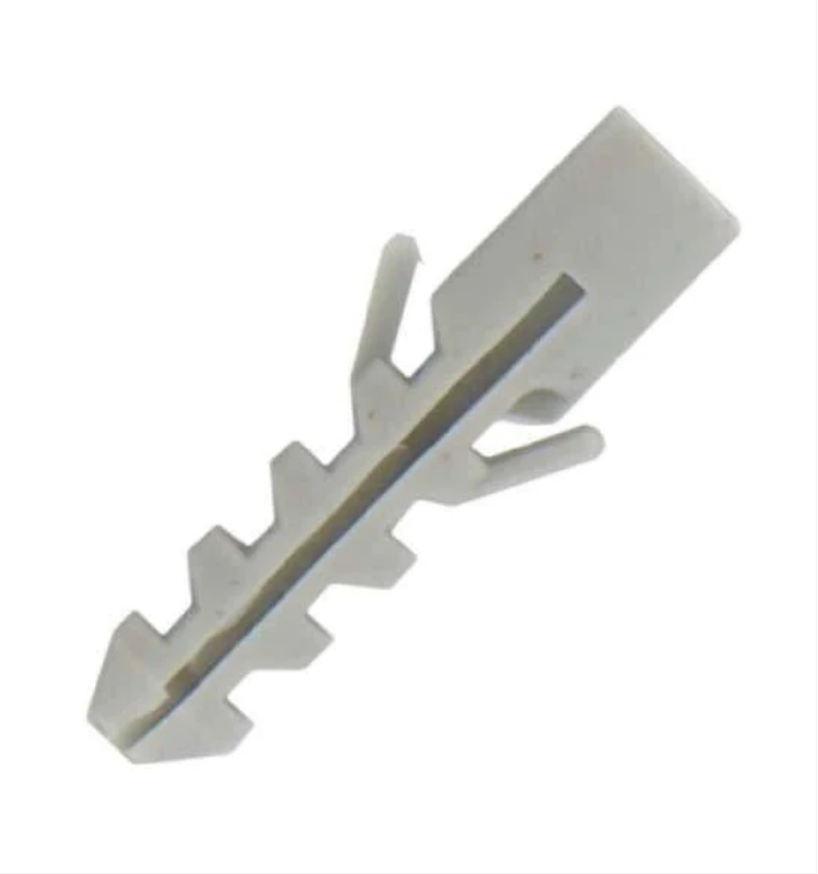 Nylon Wall Plugs Builders Home DIY Fixings Nylon Grey Wall Plugs 10mm