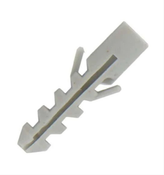 Nylon Wall Plugs Builders Home DIY Fixings Nylon Grey Wall Plugs 10mm