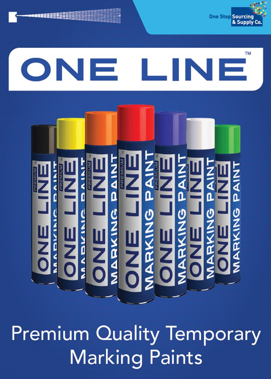 ONE LINE MARKING PAINT 750ML-WHITE