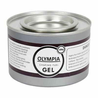 Olympia Gel Chafing Fuel Can Burn Catering Burning 200g