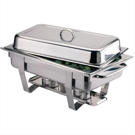 Olympia Milan Chafing Dish GN-1/1 Includes 2 Fuel Holders 60.50cm x 36cm x 24cm