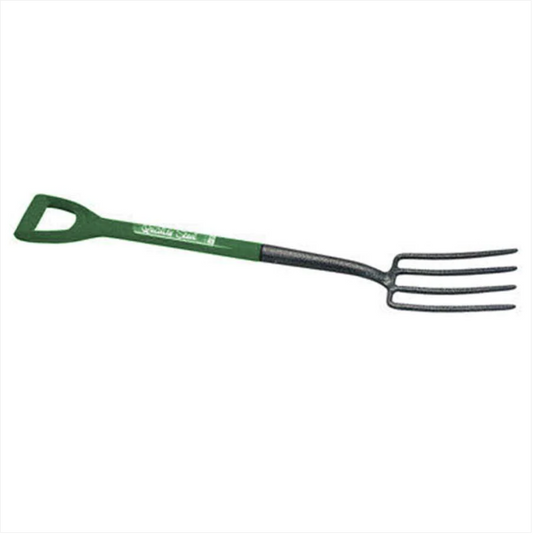 Outdoor Metal Garden Digging Fork 4 Teeth 100 cm