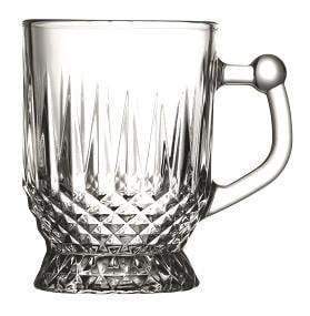 PB Glass Coffee Mug 165 ml 6 Pieces