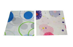 PEVA Bathroom Shower Curtain 180 x 180 cm Assorted Designs