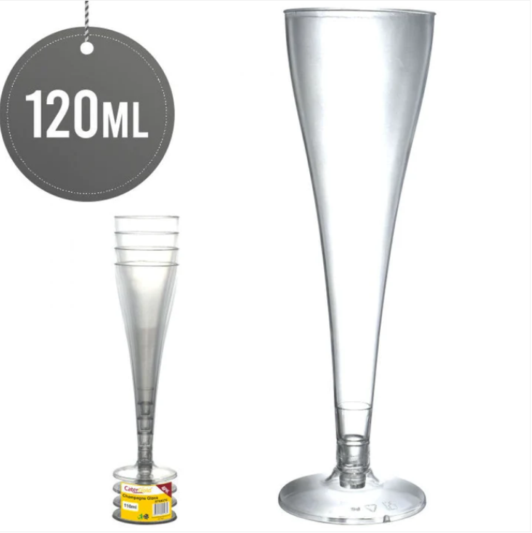 PS Champagne Glass 120ml Pack Of 4