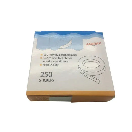 Pack Of 250 Janrax Mounting Squares - Double Sided Stickers