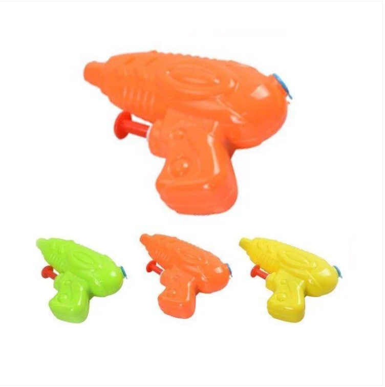 Pack Of 3 Small Sized Children's Water Gun Assorted Colours Outdoors Toys