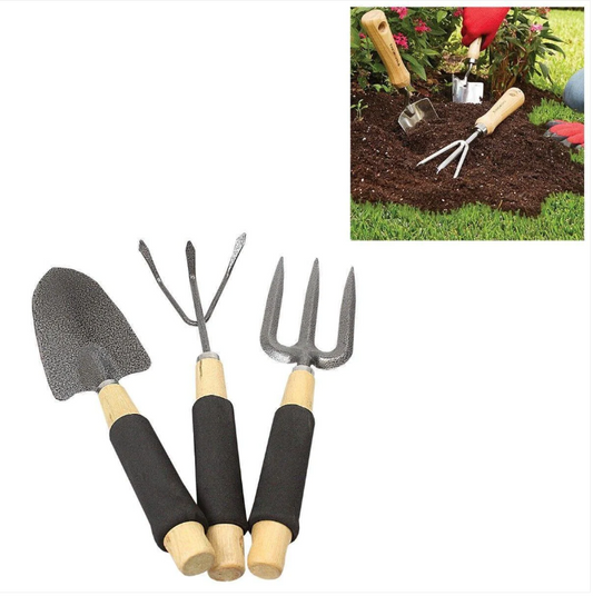 Pack of 3 Easy Multi Use Garden Tools Ideal Gardening Tool