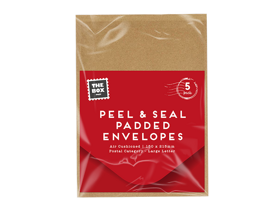 Padded Envelopes 15cm x 21.5cm - 5 Pack