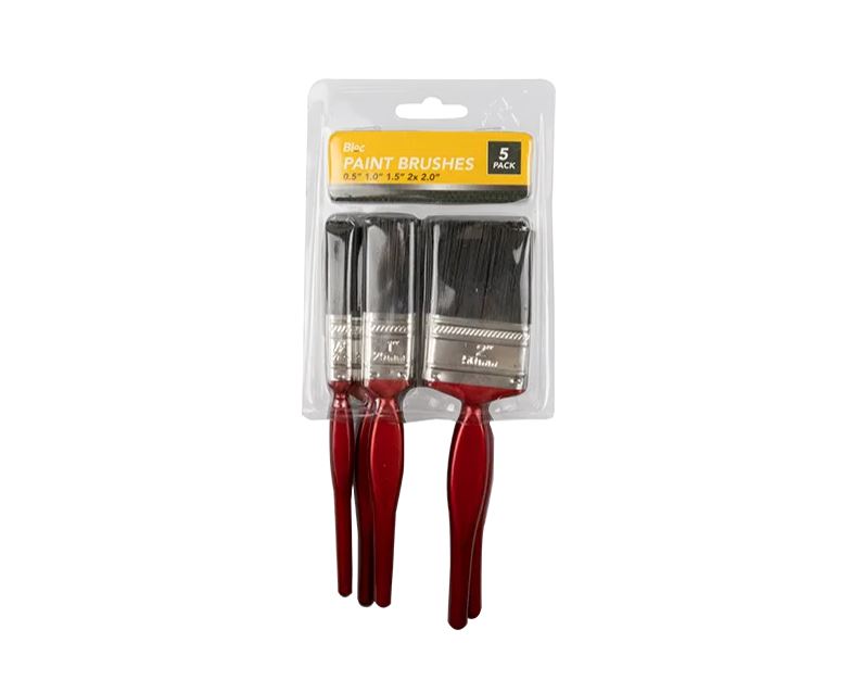 Paint Brushes Set - 5 Pack