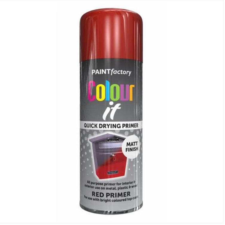 Paint Factory Colour It Red Primer Matt Finish 400ml