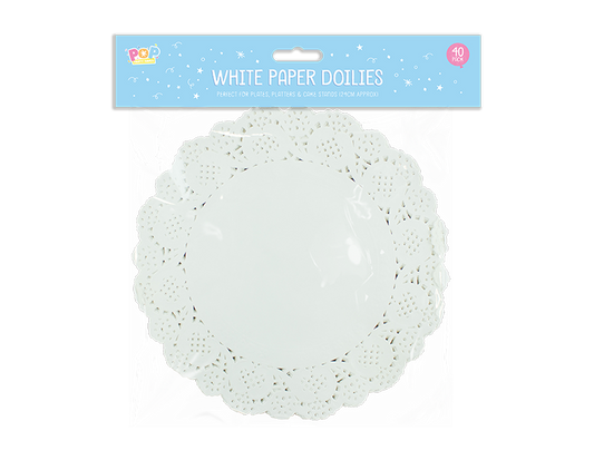 Paper Doilies - 40 Pack