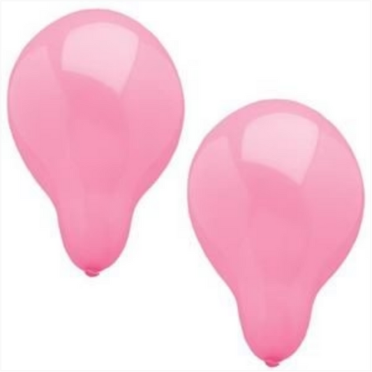 Papstar Pink Birthday Party Balloons 10 Piece Party Pack 25cm
