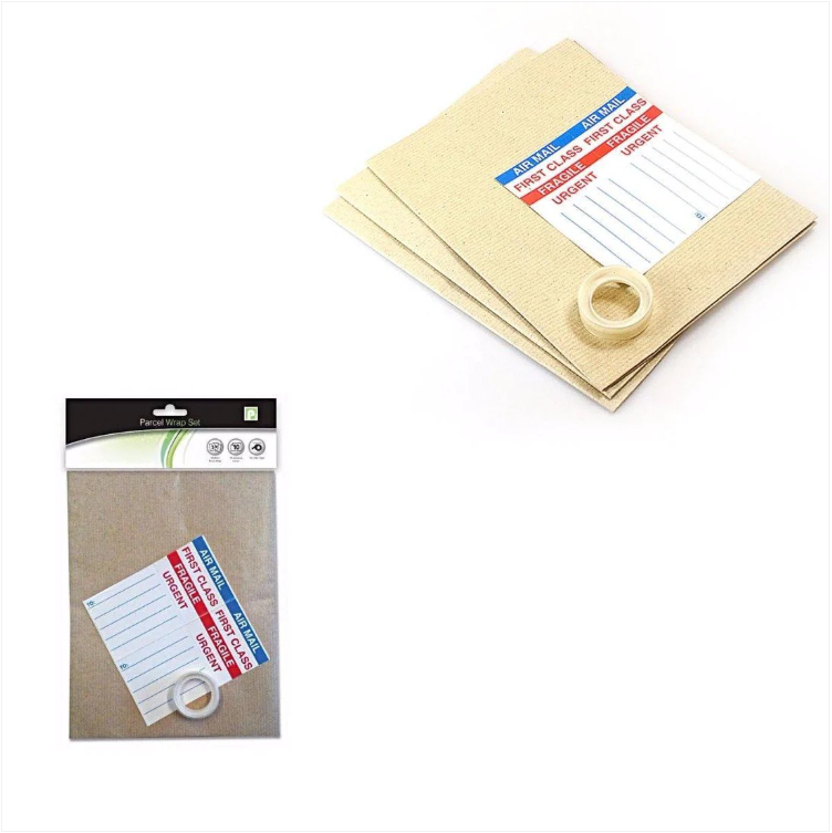 Parcel Wrap Set Home Business Use