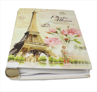 Paris Vintage Memories Wedding Birthday Photograph Album 100 4x6''