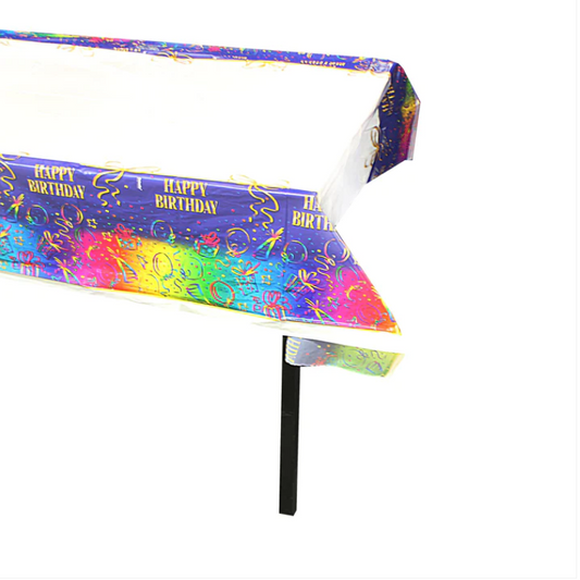 Party Happy Birthday Table Cover