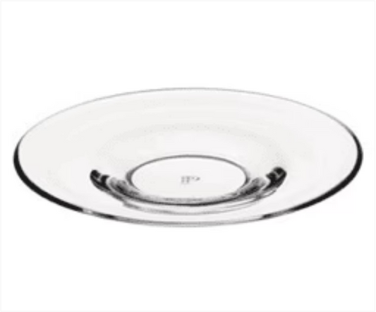Pasabahce Glass Tea Saucers 6 Pieces