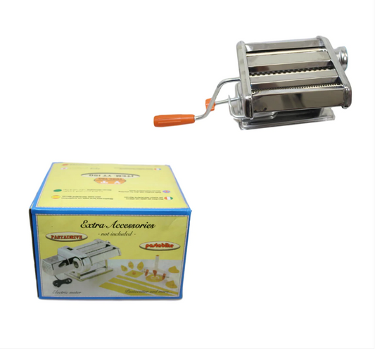 Pasta Lasagne Spaghetti Tagliatelle Ravioli Maker Machine Stainless Steel 9cm x 14cm