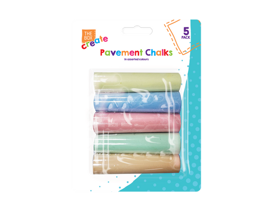 Pavement Chalk - 5 Pack