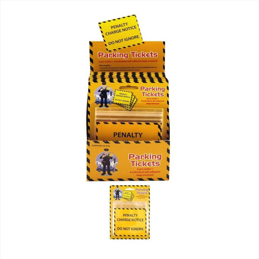 Penalty Charge Notice Do Not Ignore Parking Fine Ticket 6 Pack