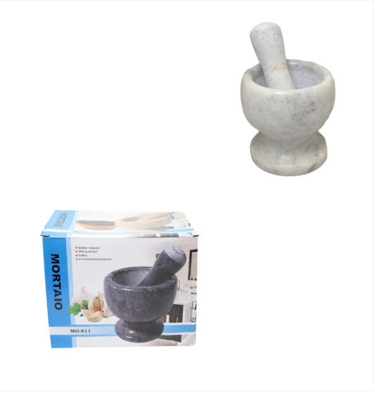 Pestle and Mortar Set Garlic Herb Spice Resin Mixing Grinding Crusher Bowl