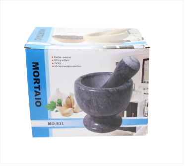 Pestle and Mortar Set Garlic Herb Spice Resin Mixing Grinding Crusher Bowl