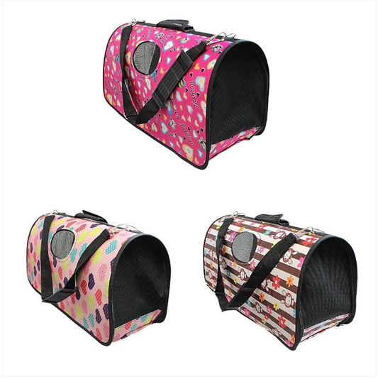Pet Carrier Bag Travel Bag For Cats/Dogs/Small Animals