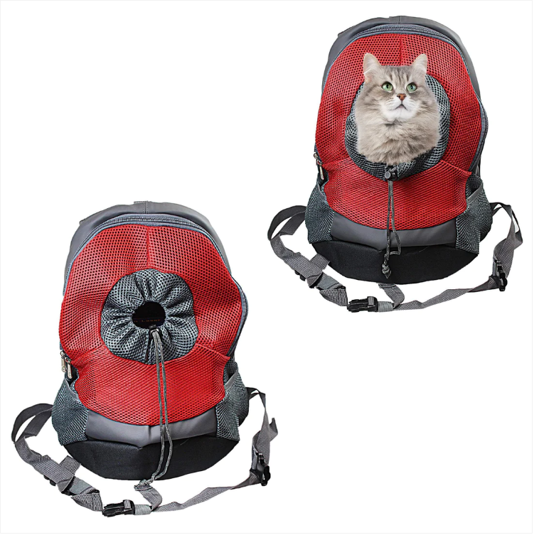 Pet Dog / Cat Backpack Carrier Bag 40 cm Assorted Colours