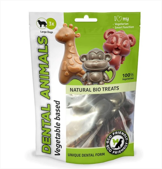 Pet Dog Animal Dental Treats Large Dogs 3 Pack