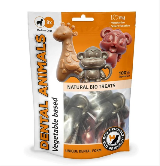 Pet Dog Animal Dental Treats Medium Dogs 6 Pack
