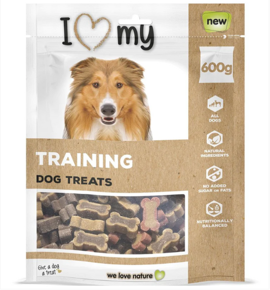 Pet Dog Duo Bone Training Treats 600g Bumper Bag