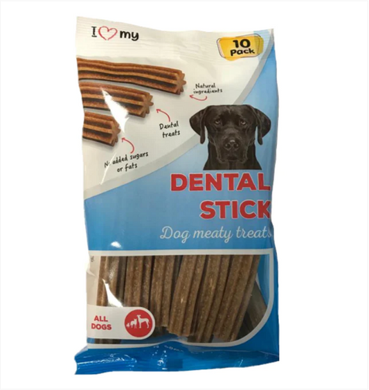 Pet Dog Treats Dental Sticks 200g Flow Pack