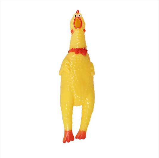 Pet Toy Squeeze Shrilling Chicken Screaming Toy 30cm
