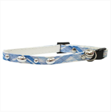 Pets Cats Dogs Assorted Colour Adjustable Collars With Bells