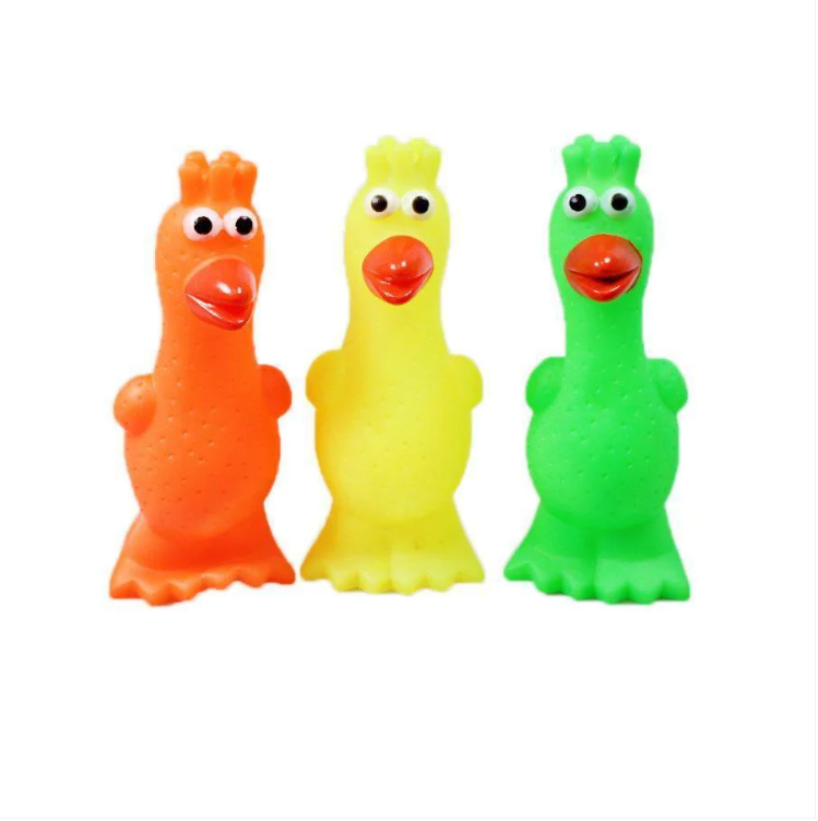 Pets Cats Dogs Squeezy Chewing Toy Assorted Colours