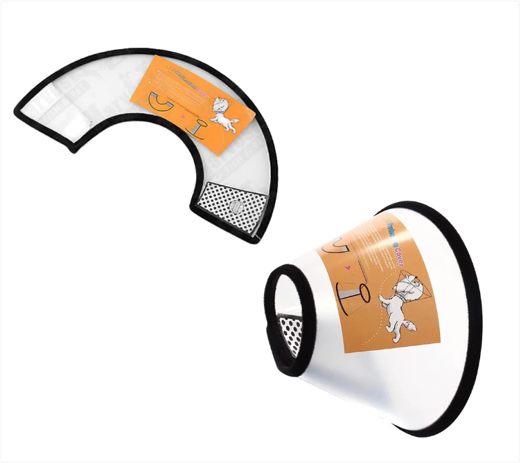 Pets Dog Protective Anti Bite Mouth Cover Adjustable 44cm/20cm
