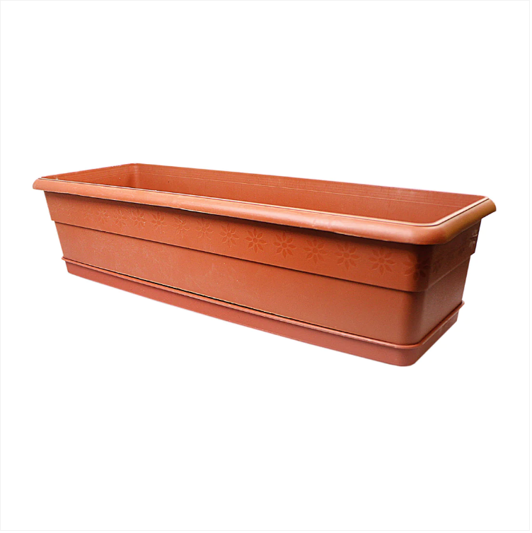 Plant Pot Long Outdoor Flowering Plant Rectangle Plant Pot 51cm