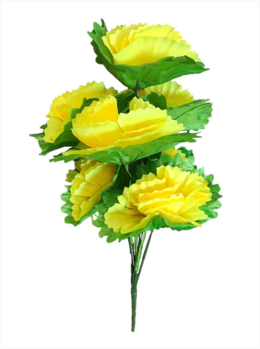 Plastic Artificial Flowers 60 cm Assorted Colours