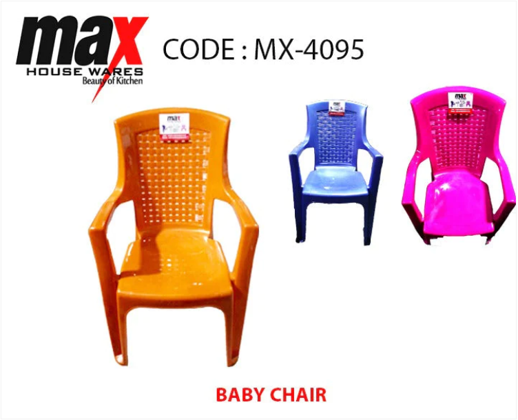 Plastic Baby Chair With Arm Rests Home Fun Colours