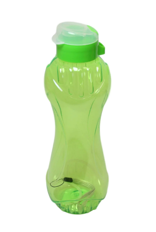 Plastic Bottle Drinking Gyn Fitness Water Bottle Green On The Go Bottle 20 x 7cm