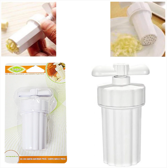 Plastic Carina Garlic Press Twister Food Prep